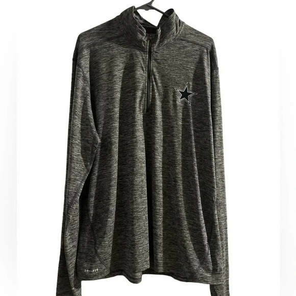 NFL Dallas Cowboys Nike 1/4 Zip - Size XL - Picture 2 of 3